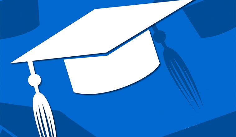 A graduation cap