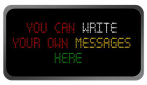 Create your own wallboard messages in PowerPoint