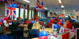 Olympic fever hits Peterborough contact centre