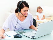 73% of call centres see benefits of using homeworkers