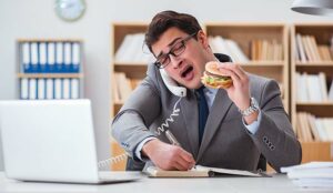 Should Agents Be Allowed to Eat at Their Desks?
