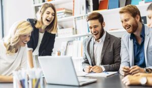 Time for laughter at work