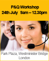 P&Q Workshop – 24 July