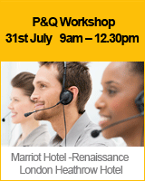 P&Q Workshop – 31 July