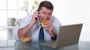 Poll confirms employees work through lunchtimes