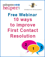 Recorded Webinar: 10 Ways to Improve First Contact Resolution