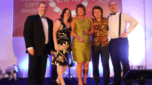 Winners of the South West Contact Centre Awards 2013