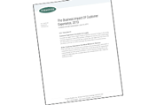 Free White Paper – The Business Impact of Customer Experience