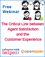 Recorded Webinar: Critical Link between Agent Satisfaction and Customer Experience
