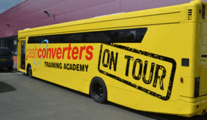 Cash Converters invest in bespoke training bus