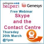 Recorded Webinar: Skype and the Contact Centre