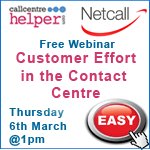 Recorded Webinar: Customer Effort and the Contact Centre