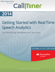 White Paper: Real-time speech analytics