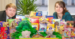 Agents spread Easter cheer