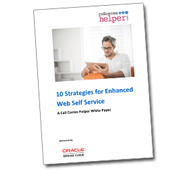 White paper: 10 Strategies for Enhanced Web Self Service