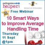 Recorded Webinar: 10 Smart Ways to Improve Average Handling Time (AHT)