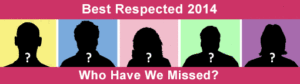 Contact Centre Experts 2014 – Who Have We Missed?