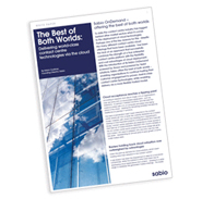 White Paper: The Best of Both Worlds