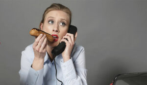 Should Advisors Be Allowed to Eat at Their Desks?