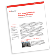 White Paper: Five Ways to Optimise Customer Journeys