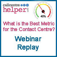 Recorded Webinar: What Is the Best Metric for the Contact Centre?