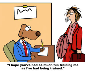 Cartoon of the Month – Training Fun