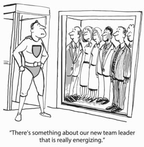 Cartoon of the Month – New Team Leader