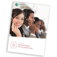 White Paper: Contact Centres – The Six Golden Rules