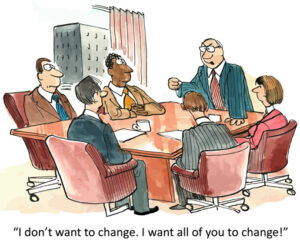 Cartoon of the Month – Business Change
