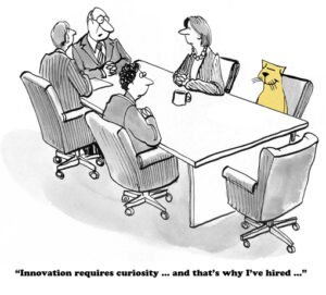 Cartoon of the Month – New Hire for Innovation