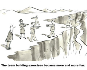 Cartoon of the Month – Team Building Exercise