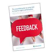 White Paper: The Essential Guide to Using VoC to Improve Agent Performance