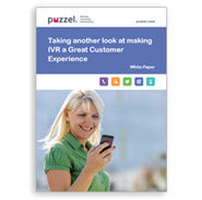 White Paper: Taking Another Look at Making IVR a Great Customer Experience