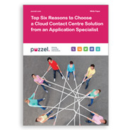White Paper: Six Reasons to Choose a Cloud Contact Centre Solution from an Application Specialist