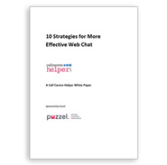 White Paper: 10 Strategies for More Effective Web Chat
