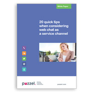 White Paper: 20 Quick Tips When Considering Webchat as a Service Channel