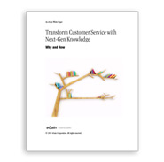 White Paper: Transform Customer Service with Next Gen Knowledge