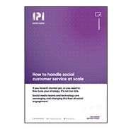 White Paper: How to Handle Social Customer Service at Scale