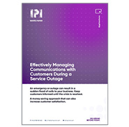 White Paper: Effectively Managing Communications with Customers During a Service Outage