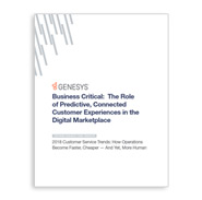 White Paper: The Role of Customer Experiences in the Digital Marketplace