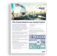 White Paper: Why Choose MaaS for Your Contact Centre?