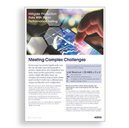 White Paper: Mitigate Production Risks with Sabio Performance Testing