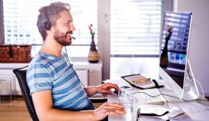 Working From Home Tops Workplace Productivity
