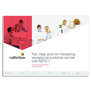 eBook: Fair, clear and not misleading – exceptional customer service with MiFID II