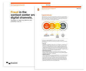 White Paper: Fraud in the Contact Centre and Digital Channels