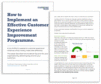 customer sure whitepaper: How to implement an effective customer experience improvement programme