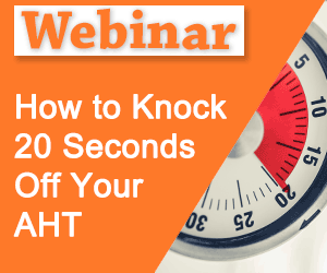 Recorded Webinar: How to Knock 20 Seconds Off Your Average Handling Time