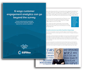 White Paper: 6 Ways Customer Engagement Analytics Can Go Beyond the Survey