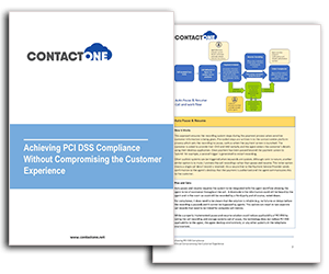 White Paper: Achieving PCI DSS Compliance Without Compromising the Customer Experience