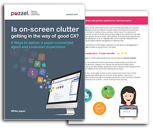 White Paper: Is On Screen Clutter Getting in the Way of Good CX?